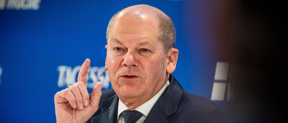 Kanzler Olaf Scholz ist von der Wohnungspolitik der Ampel überzeugt.