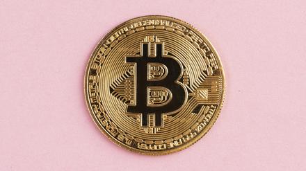 Ein Bitcoin.