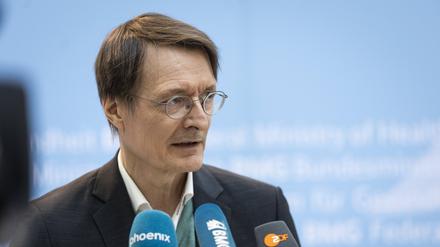 Bundesgesundheitsminister Karl Lauterbach (SPD).