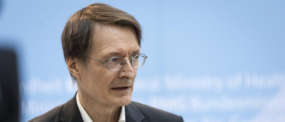 Bundesgesundheitsminister Karl Lauterbach (SPD).