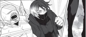 Eine Szene aus dem Manga „Monster Forest“ von Ren M. Pape.