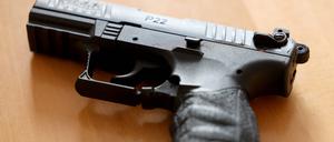 Schreckschusspistole, Walther P22Q. 