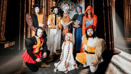 Romantische Konfession mit spezialisierten Gästen und einem Embryo.