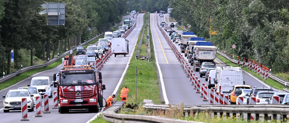 Verkehr in Potsdam.