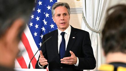 Der Außenminister der USA: Antony Blinken.