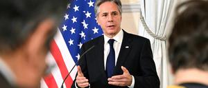 Der Außenminister der USA: Antony Blinken.