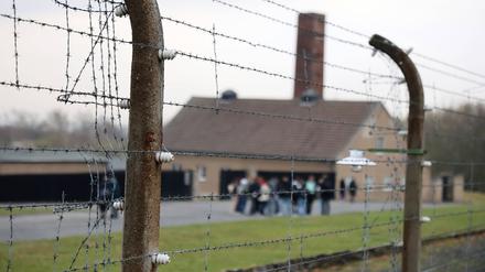 Stacheldraht an der Gedenkstaette Buchenwald
