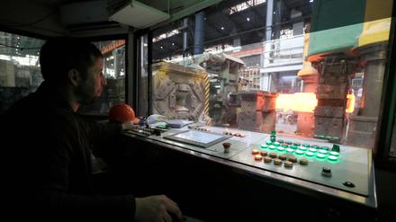 Titanproduktion in der Nähe von Jekaterinburg.