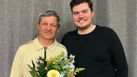 Klaus Rietz und Leon Troche