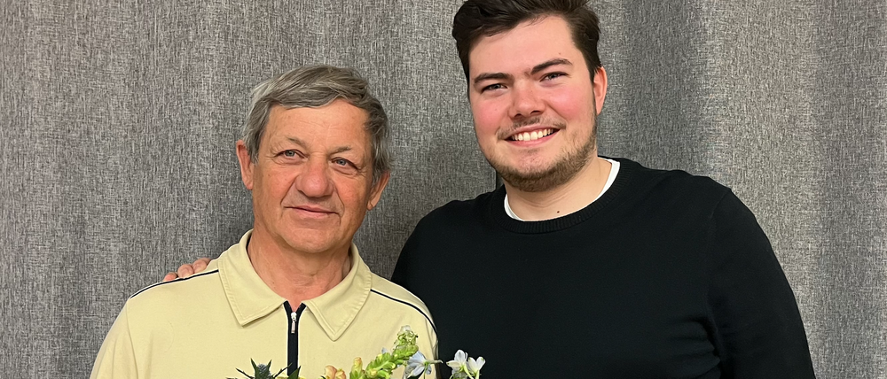 Klaus Rietz und Leon Troche