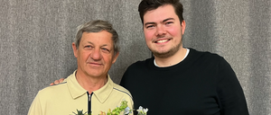 Klaus Rietz und Leon Troche