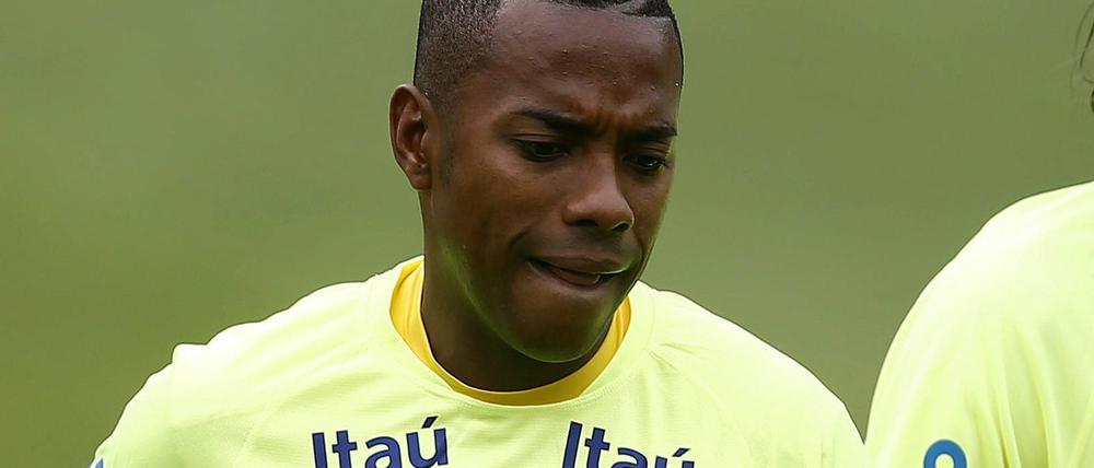 Der frühere brasilianische Nationalspieler Robinho muss seine Haftstrafe nun antreten. 