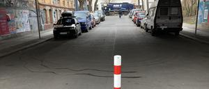 Im Lichtenberger Kaskelkiez gibt es Ärger wegen der Verkehrsberuhigung.
