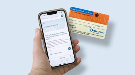 Per App und Ausweis können Organspender ihren Willen festhalten.