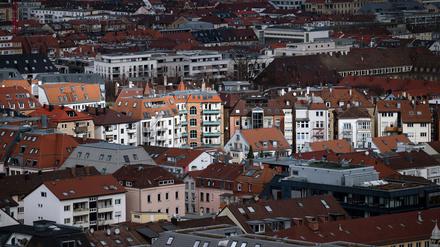 Gebäude in der Stuttgarter Innenstadt.