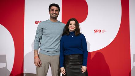 Kandidatenduo: Kian Niroomand und Jana Bertels.