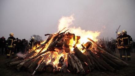 Zahlreiche Osterfeuer finden in diesem Jahr in Potsdam statt.