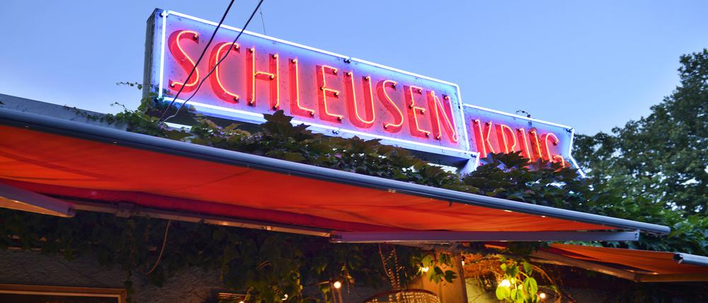 Der Schleusenkrug im Tiergarten ist ein kleines Einheitssymbol.
