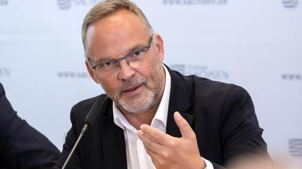 Der Landrat des Landkreis Mittelsachsen Dirk Neubauer.