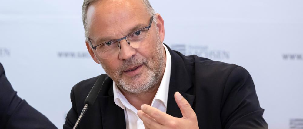 Der Landrat des Landkreis Mittelsachsen Dirk Neubauer.