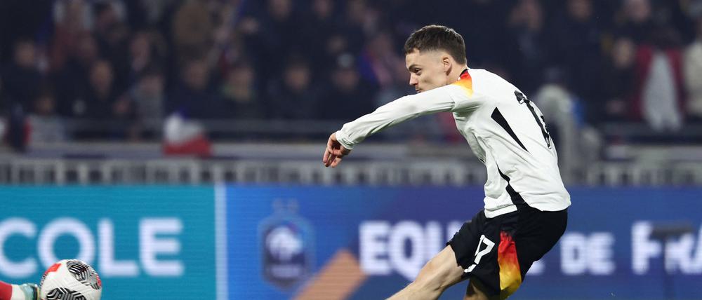 Florian Wirtz erzielte unmittelbar nach dem Anstoß das 1:0 für das deutsche Team.