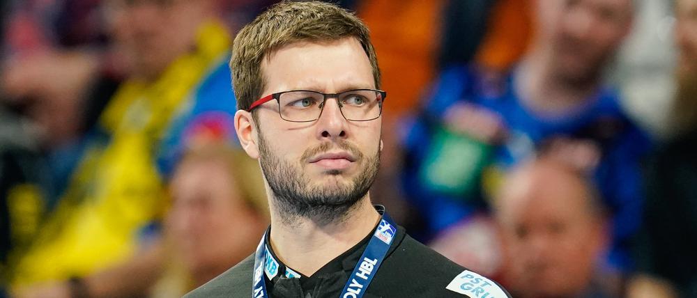 Füchse-Trainer Jaron Siewert war bedient von der Leistung seiner Spieler.