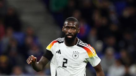 Der Berliner Antonio Rüdiger ist in der Innenverteidigung der Nationalmannschaft gesetzt. 