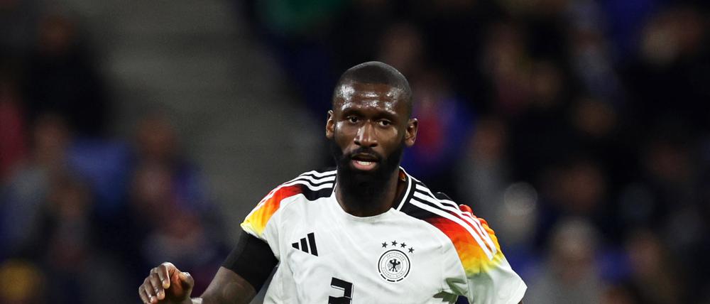 Der Berliner Antonio Rüdiger ist in der Innenverteidigung der Nationalmannschaft gesetzt. 