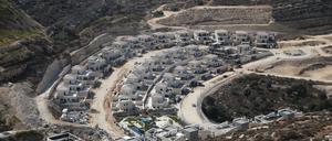 Eine israelische Siedlung.