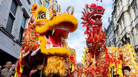 Chinese New Year celebration in London.