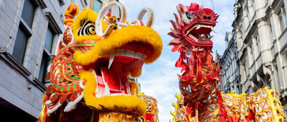 Chinese New Year celebration in London.