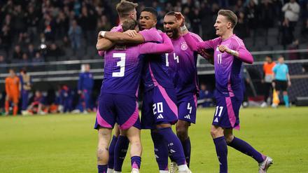 Am Ende haben die deutschen Fußballer den Sieg erzwungen. 