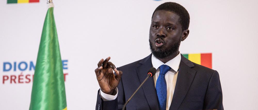 Senegals neu gewählter Präsident Bassirou Diomaye Faye.