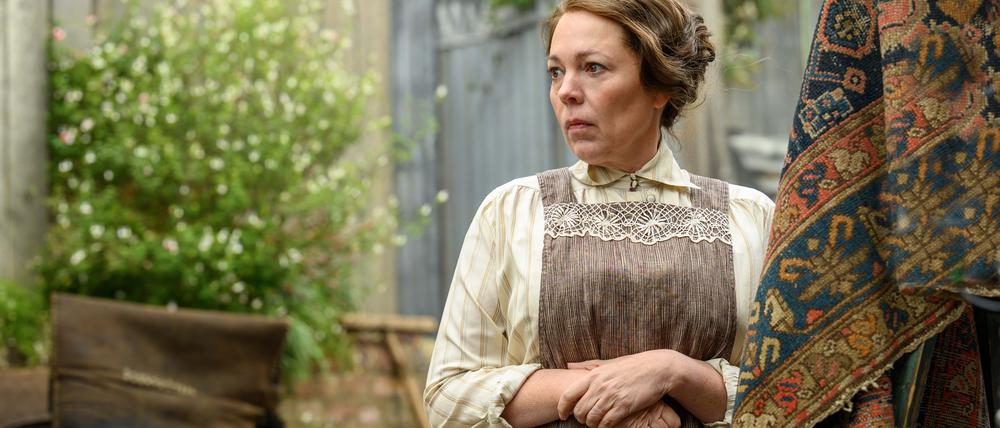 Meisterin des virtuosen Mienenspiels: Olivia Colman als bibelfeste Jungfer Edith Swan.