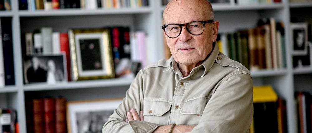 Oscargewinner und Potsdamer seit 30 Jahren. Der Regisseur Volker Schlöndorff in seinem Babelsberger Arbeitszimmer.