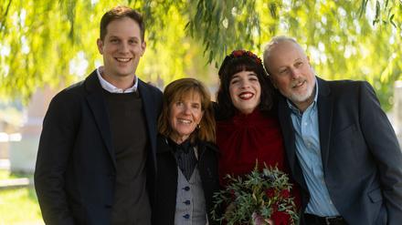 Evan Gershkovich und seine Familie.