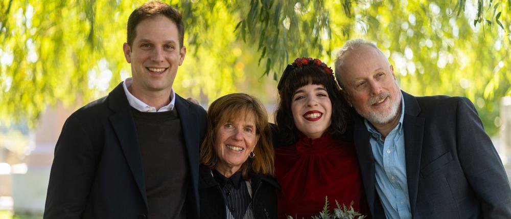 Evan Gershkovich und seine Familie.