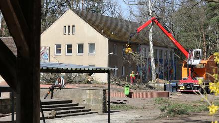 Neubau und Sanierung an der Waldstadt-Grundschule Potsdam.