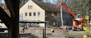 Neubau und Sanierung an der Waldstadt-Grundschule Potsdam.