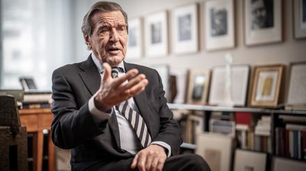 Gerhard Schröder (SPD), Bundeskanzler von 1998 bis 2005.
