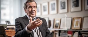 Gerhard Schröder (SPD), Bundeskanzler von 1998 bis 2005.