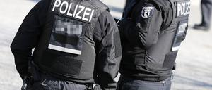 Polizisten in Berlin gehen immer wieder auch gegen Clan-Kriminelle vor.