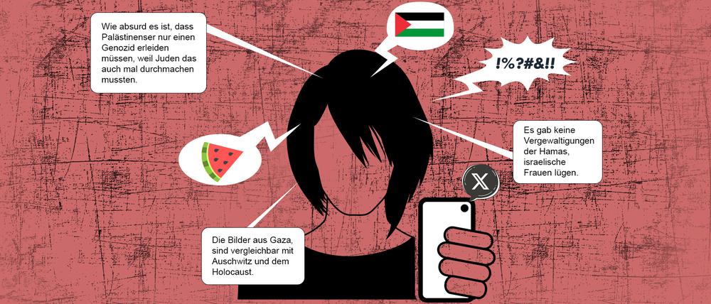 Sie ist Mitarbeiterin an einer renommierten, medizinischen Einrichtung und fällt in sozialen Netzwerken durch israelbezogenen Antisemitismus auf. Doch ihr Institut scheint machtlos.