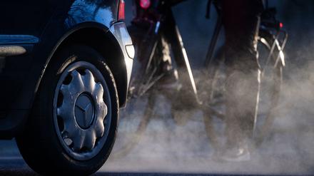 Ein Auto von Mercedes mit Dieselantrieb.