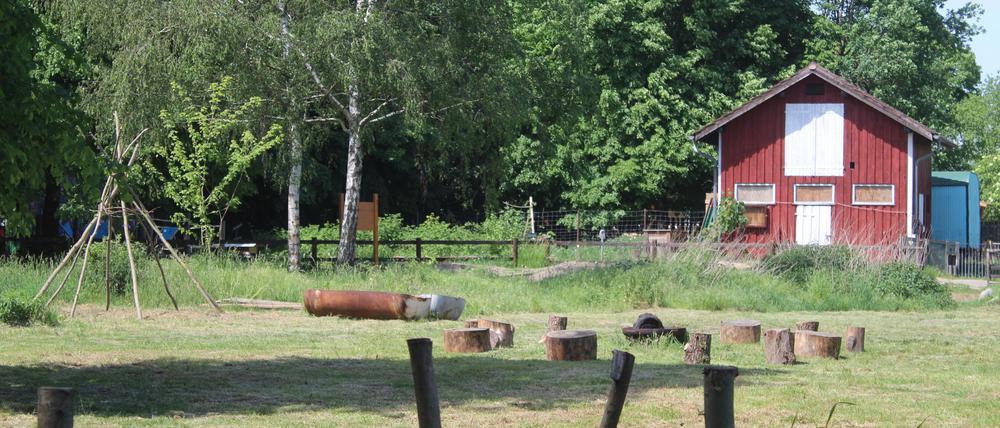 Freifläche neben der Alten Fasanerie in Lübars.