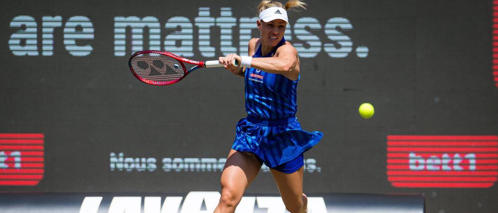 Angelique Kerber schlägt nach drei Jahren Pause wieder in Berlin auf.