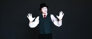 Ein Pantomime spricht nicht, sagt aber trotzdem was.