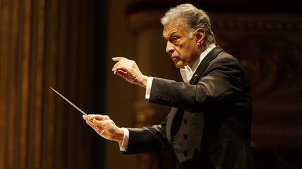 Der Dirigent Zubin Mehta.