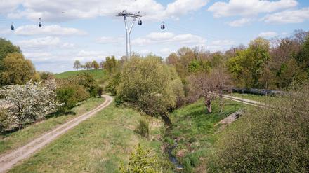 Der Kienbergpark.