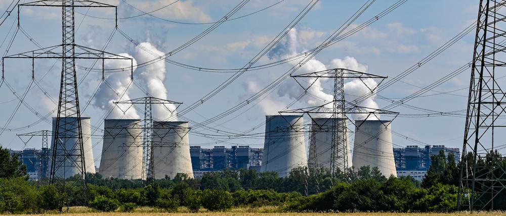 Das Braunkohlekraftwerk Jänschwalde. Es soll 2028 abgeschaltet werden.